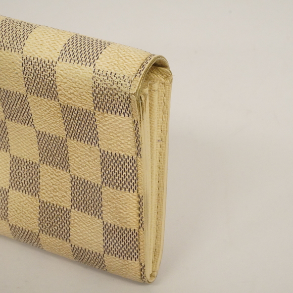 LOUIS VUITTONAuth Damier Azur Portofeuil Sala N61735 Women's Long Wallet - Picture 7 of 10